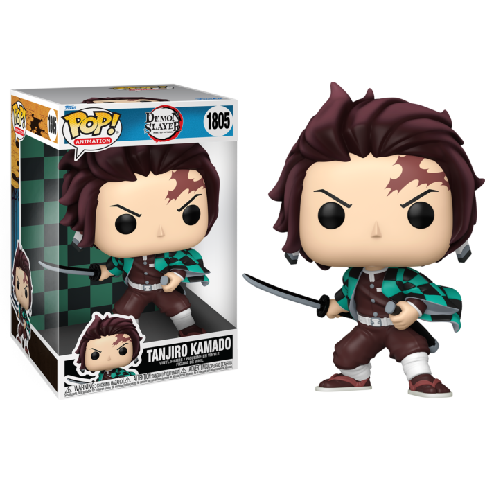 Funko Pop! Demon Slayer - Tanjiro Kamado 10" Jumbo #1805