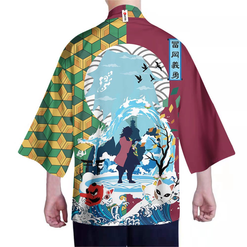 Demon Slayer Kimono - Giyuu Kimono Otaku Merch Clothes GOT1308