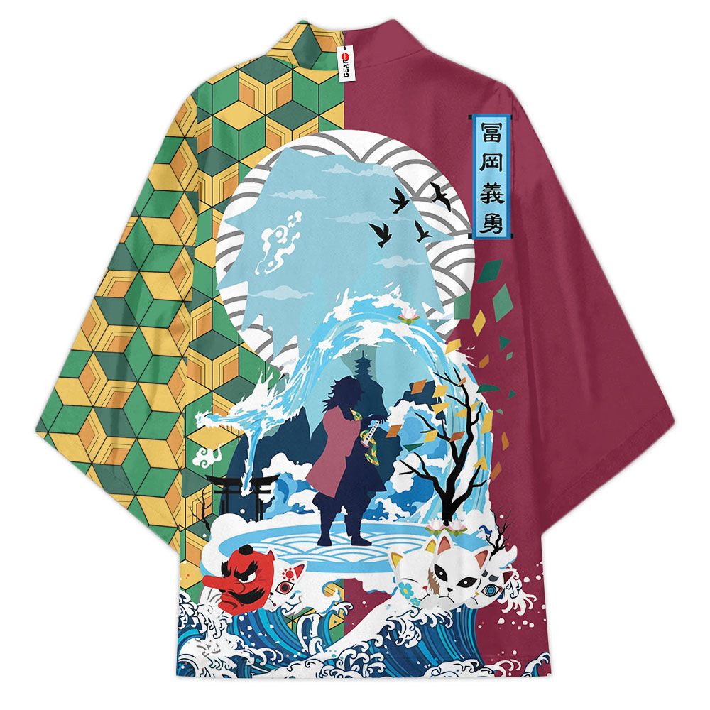 Demon Slayer Kimono - Giyuu Kimono Otaku Merch Clothes GOT1308