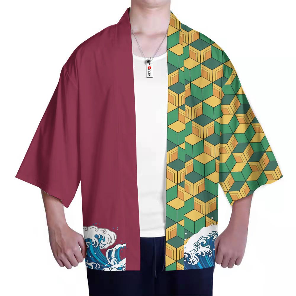 Demon Slayer Kimono - Giyuu Kimono Otaku Merch Clothes GOT1308