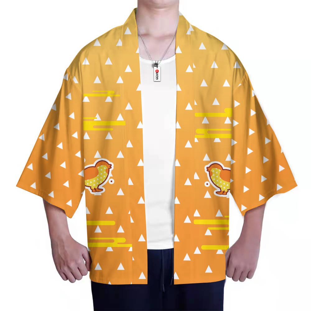 Demon Slayer Kimono - Zenitsu Kimono Otaku Merch Clothes GOT1308