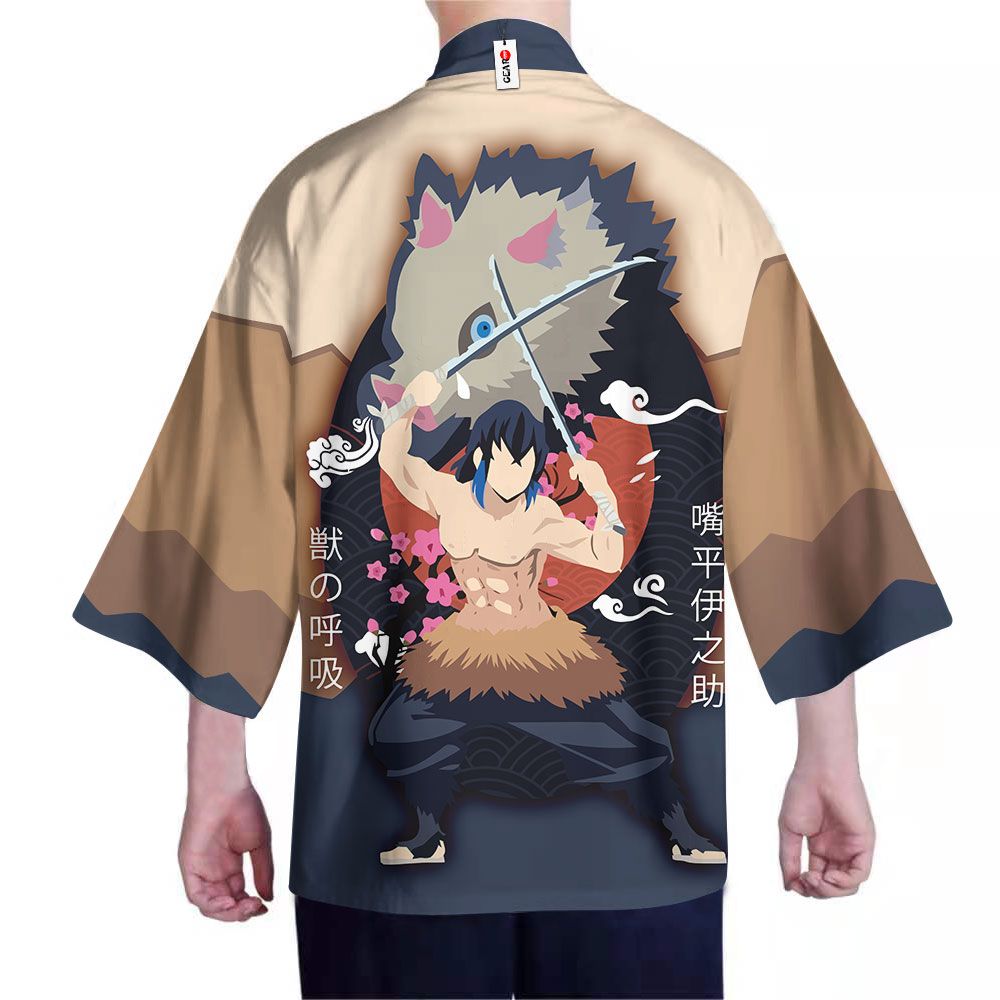 Demon Slayer Kimono - Inosuke Kimono Otaku Merch Clothes GOT1308