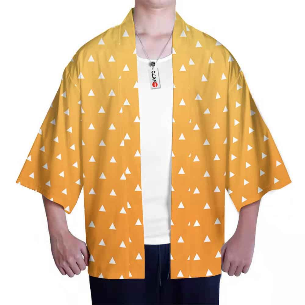 Demon Slayer Kimono - Zenitsu Kimono Uniform Clothes GOT1308
