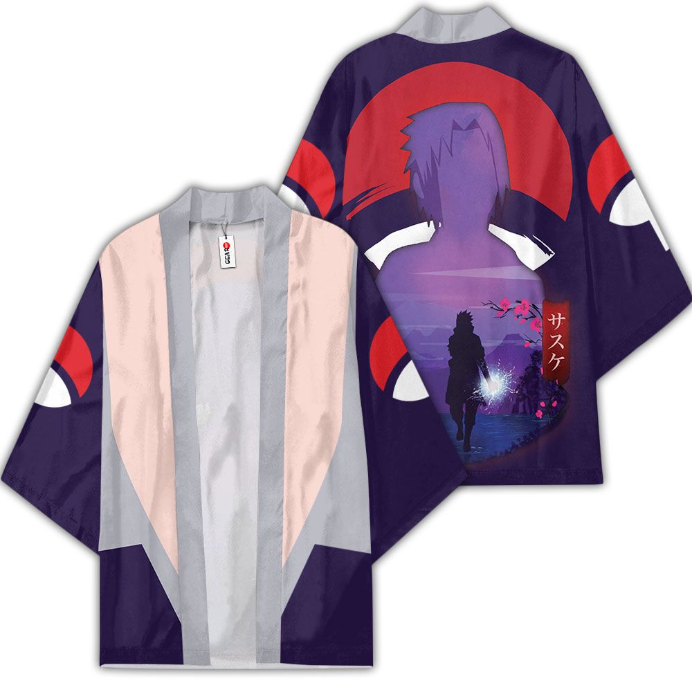Naruto Kimono - Uchiha Sasuke Kimono Custom Clothes GOT1308
