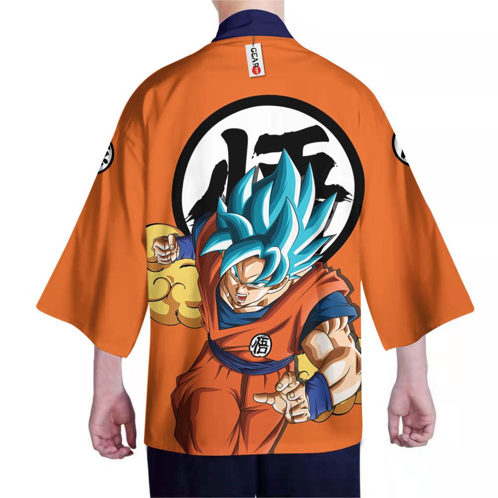 Dragon Ball Kimono - Goku Blue Kimono Custom Clothes GOT1308