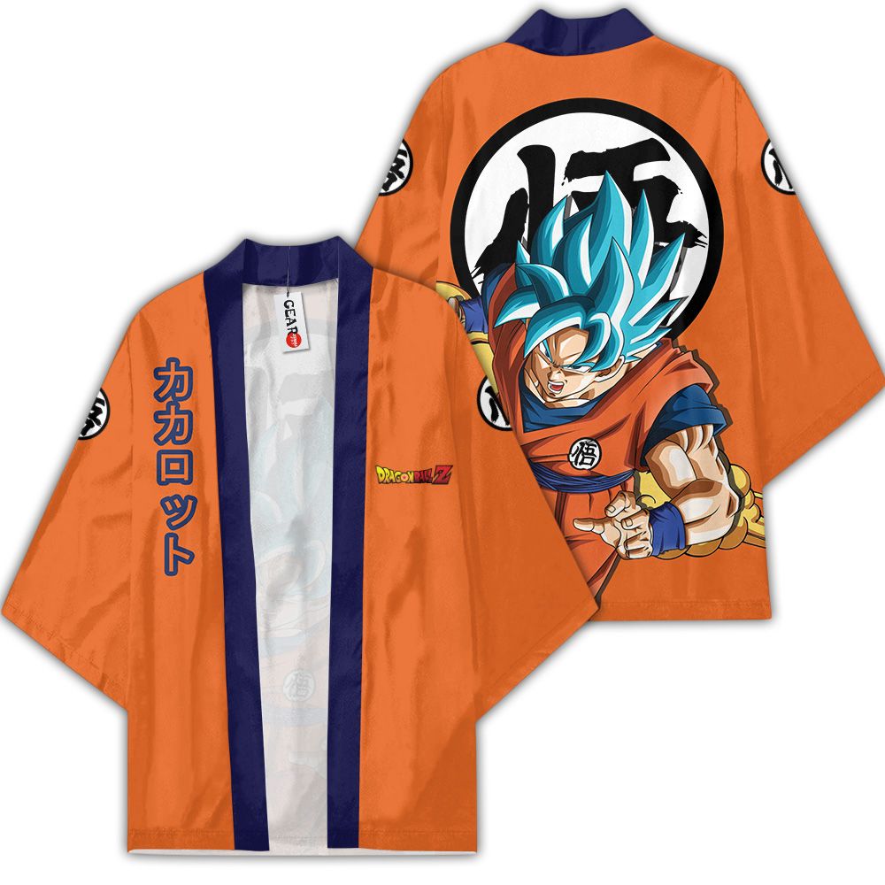 Dragon Ball Kimono - Goku Blue Kimono Custom Clothes GOT1308