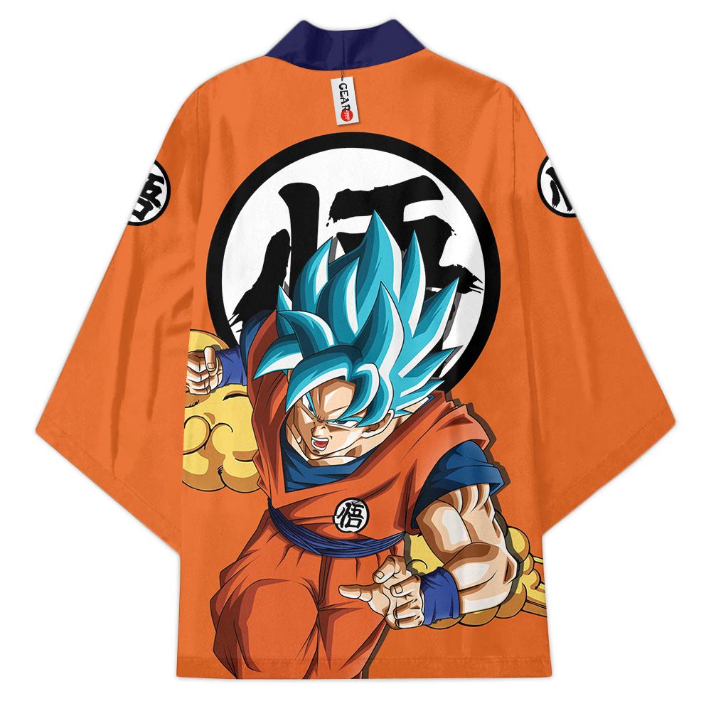 Dragon Ball Kimono - Goku Blue Kimono Custom Clothes GOT1308
