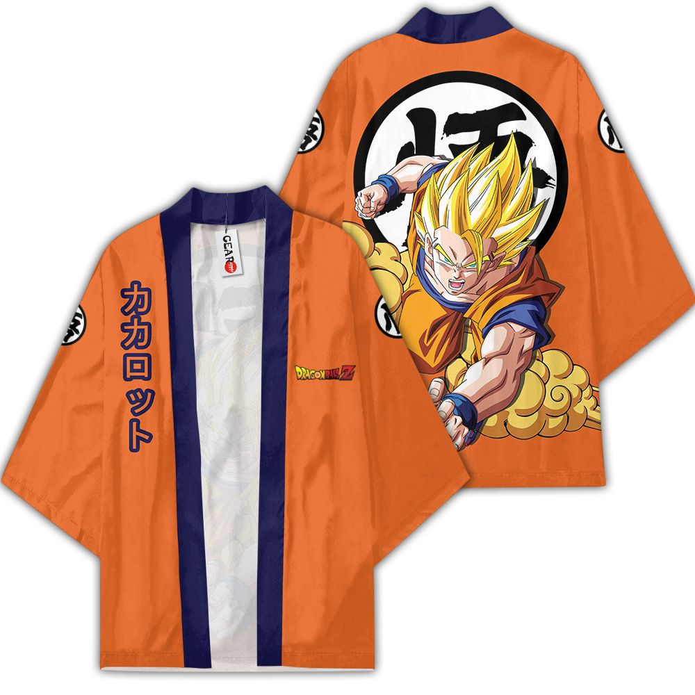Dragon Ball Kimono - Goku SSJ Kimono Custom Clothes GOT1308