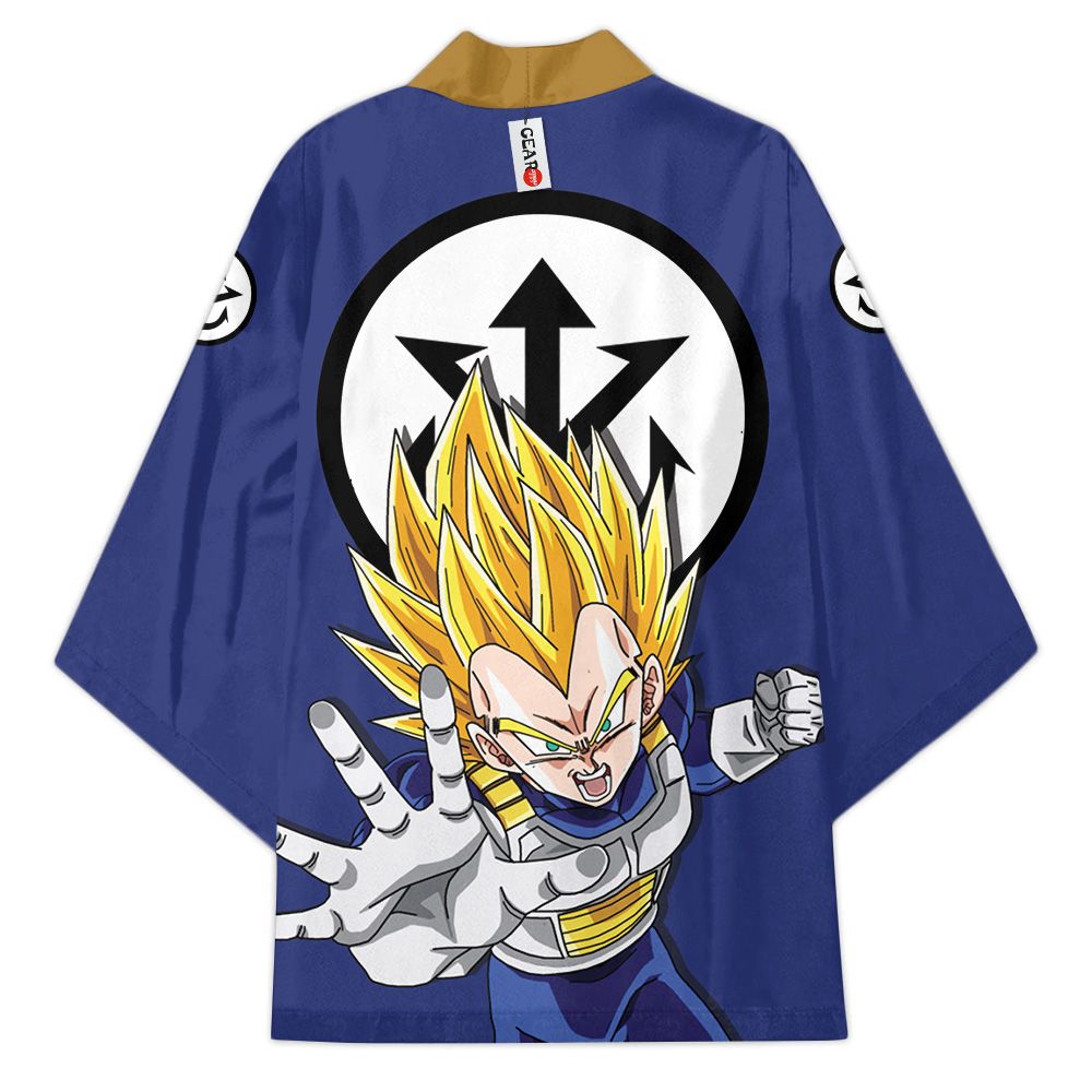 Dragon Ball Kimono - Vegeta SSJ Kimono Custom Clothes GOT1308