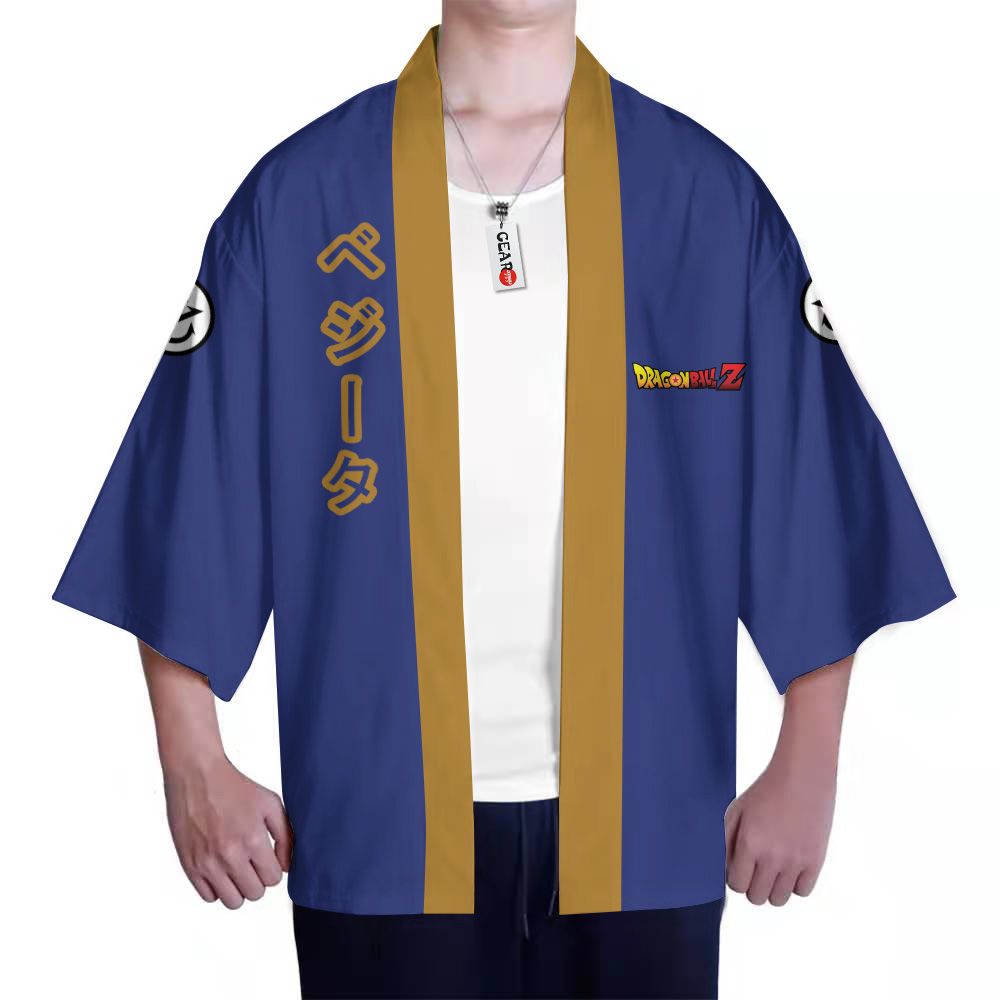Dragon Ball Kimono - Vegeta SSJ Kimono Custom Clothes GOT1308