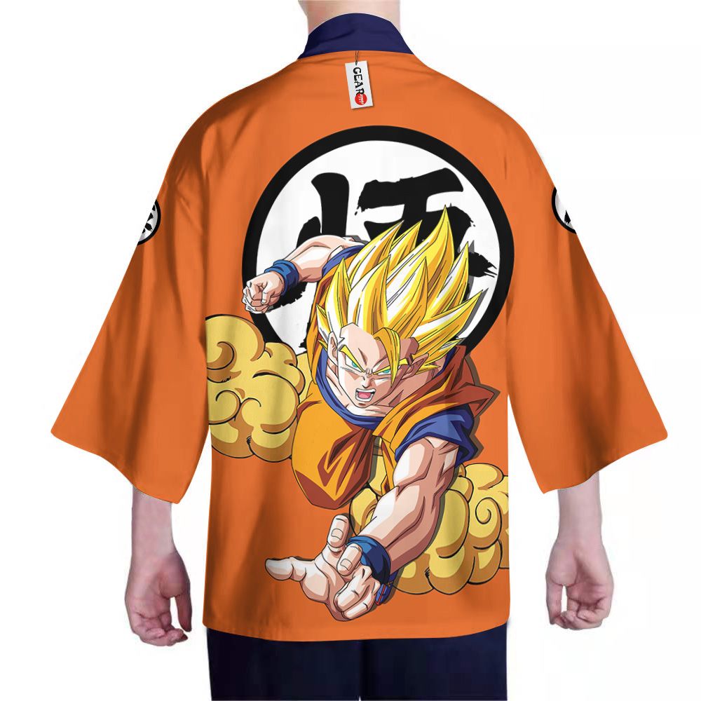 Dragon Ball Kimono - Goku SSJ Kimono Custom Clothes GOT1308