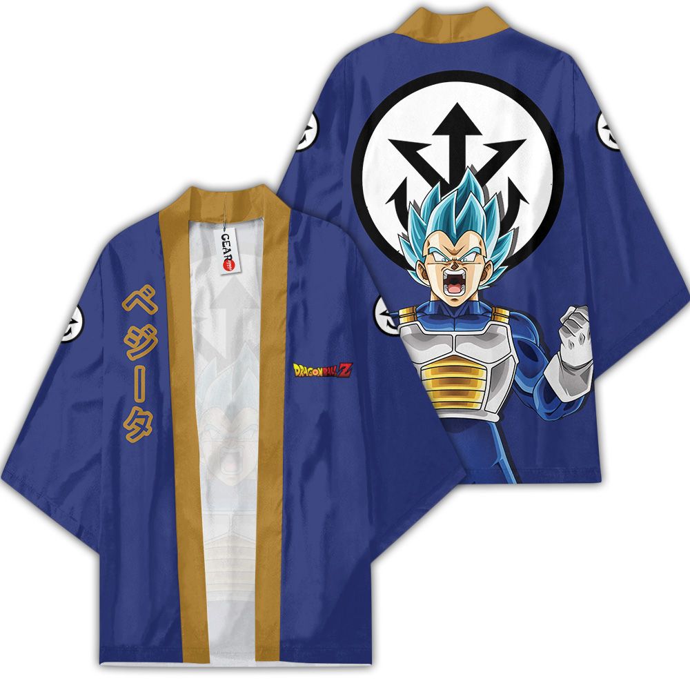Dragon Ball Kimono - Vegeta Blue Kimono Custom Clothes GOT1308