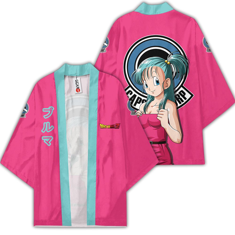 Dragon Ball Kimono - Bulma Kimono Custom Clothes GOT1308