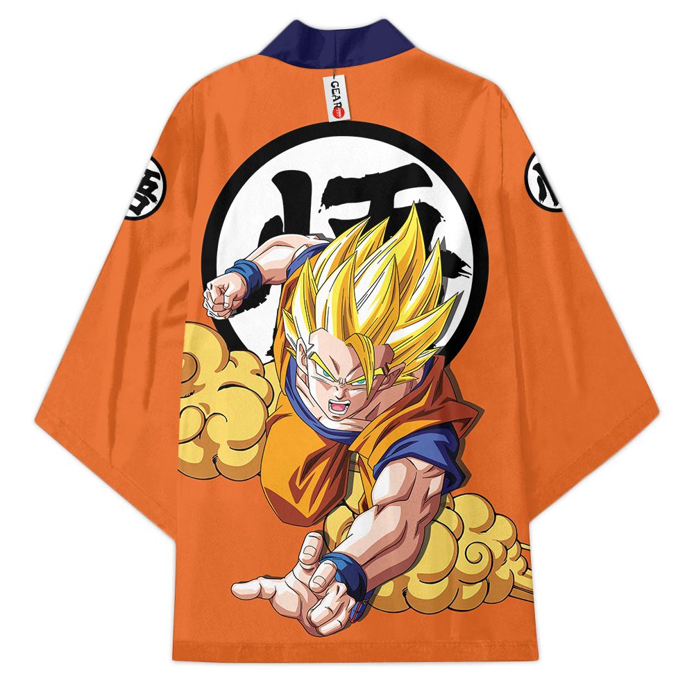 Dragon Ball Kimono - Goku SSJ Kimono Custom Clothes GOT1308