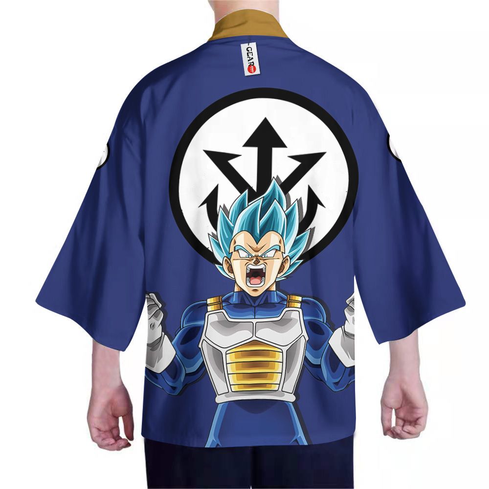 Dragon Ball Kimono - Vegeta Blue Kimono Custom Clothes GOT1308