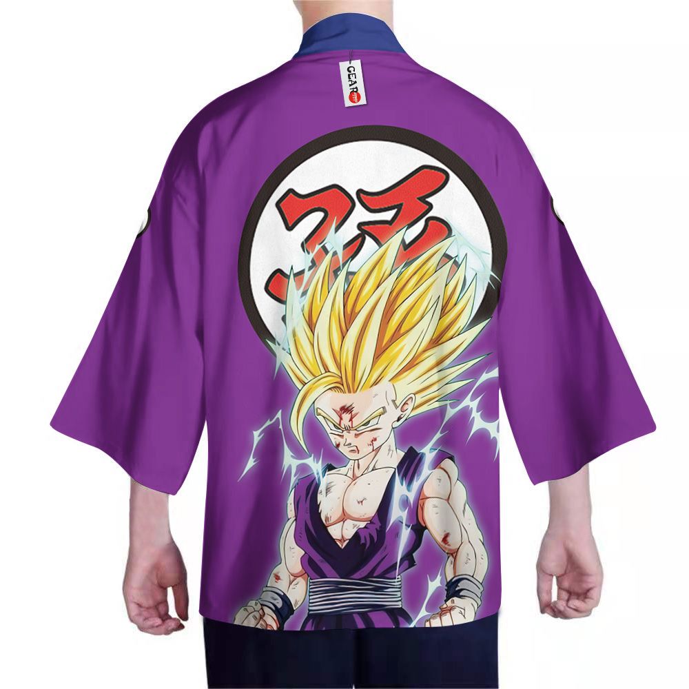 Dragon Ball Kimono - Gohan SSJ Kimono Custom Clothes GOT1308