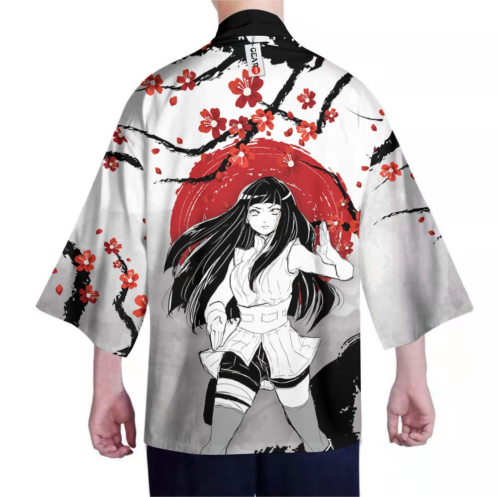 Naruto Kimono - Hinata Hyuga Kimono Custom Japan Style Clothes GOT1308