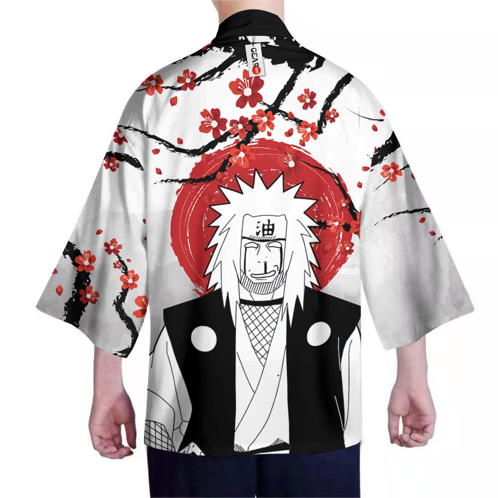 Naruto Kimono - Jiraiya Pervy Sage Kimono Custom Japan Style Clothes GOT1308