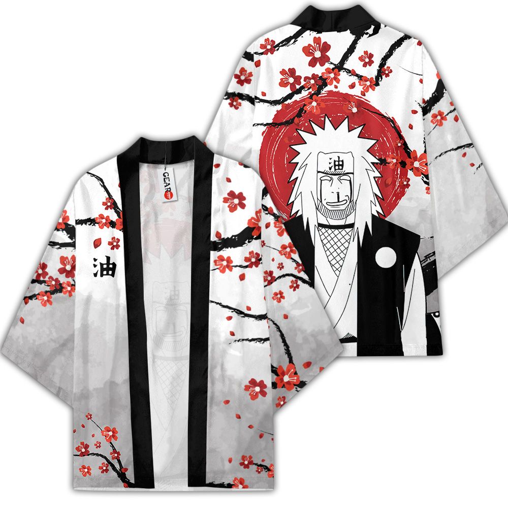 Naruto Kimono - Jiraiya Pervy Sage Kimono Custom Japan Style Clothes GOT1308