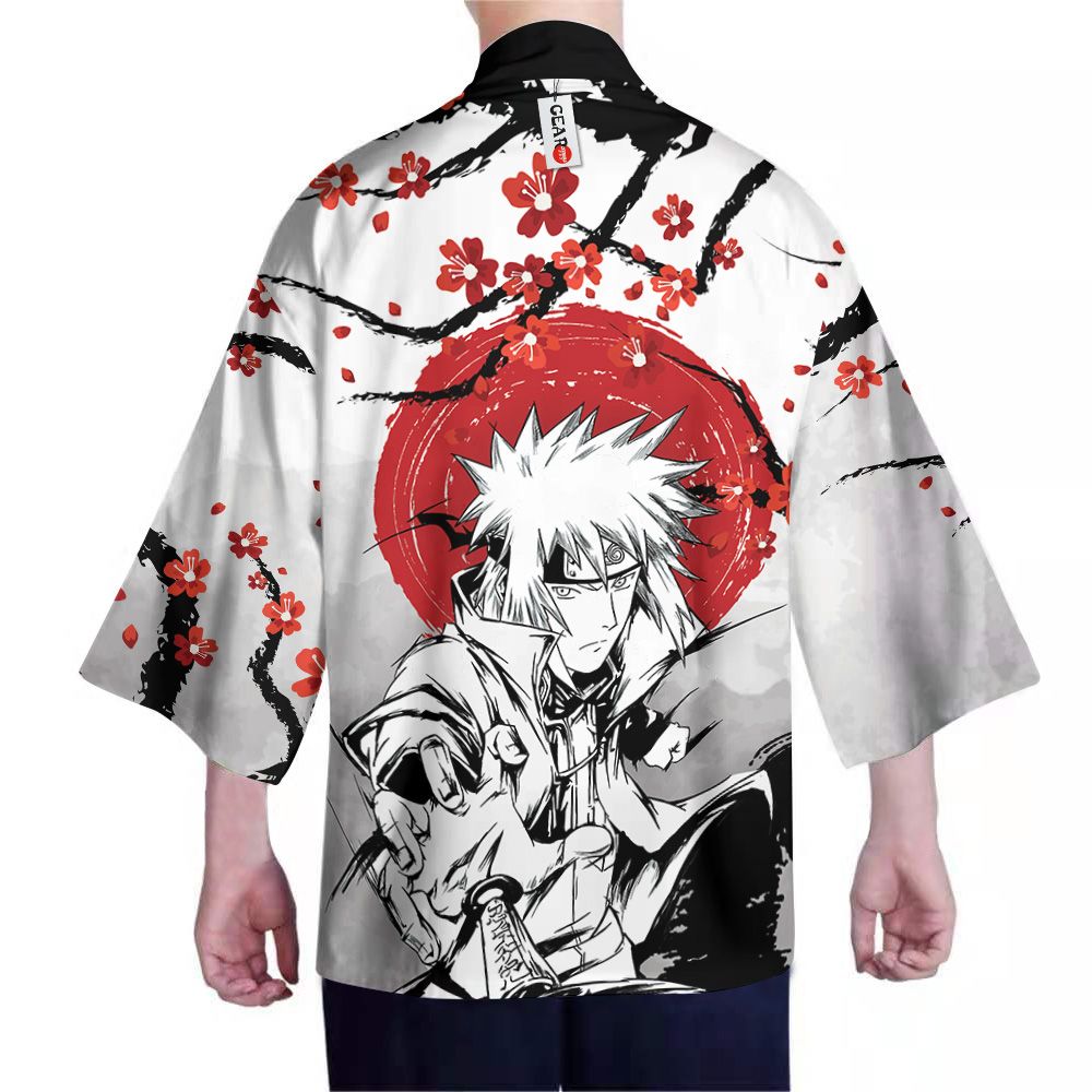 Naruto Kimono - Minato Kimono Custom Cherry Blossom Clothes GOT1308