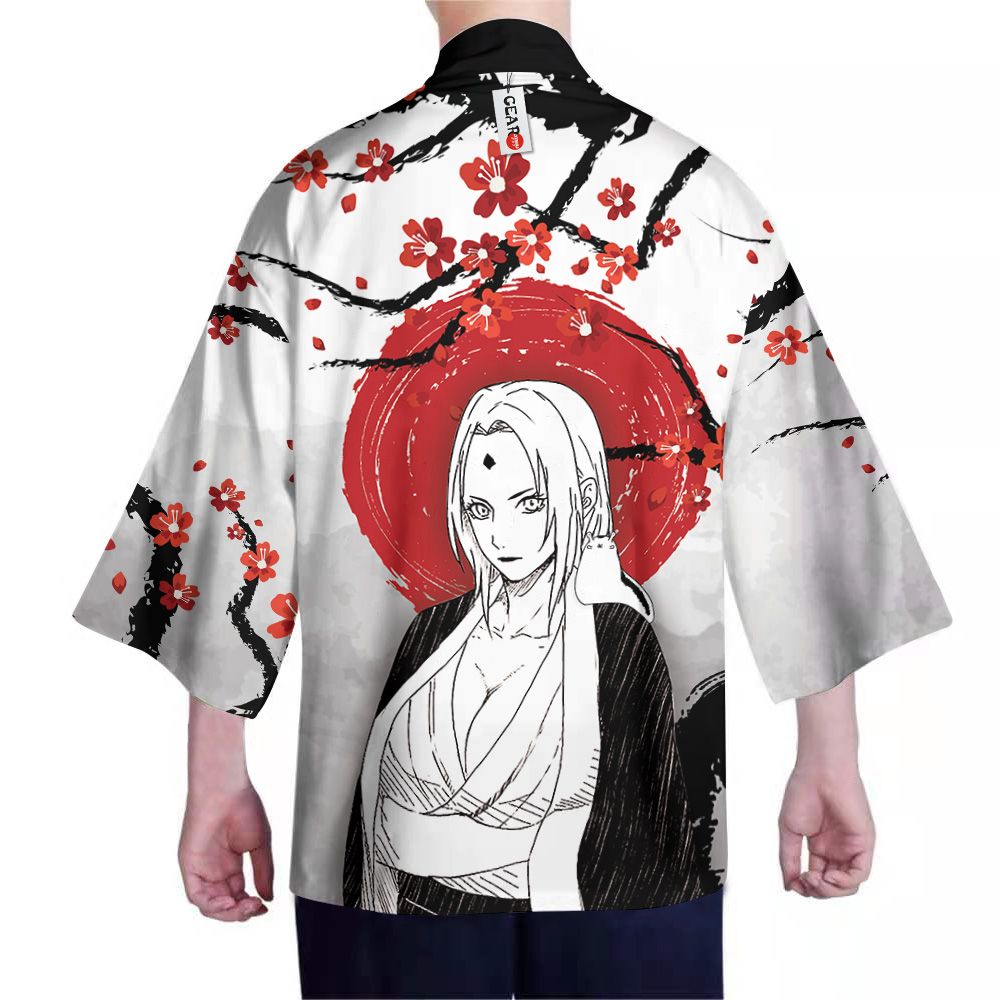 Naruto Kimono - Tsunade Kimono Custom Cherry Blossom Clothes GOT1308