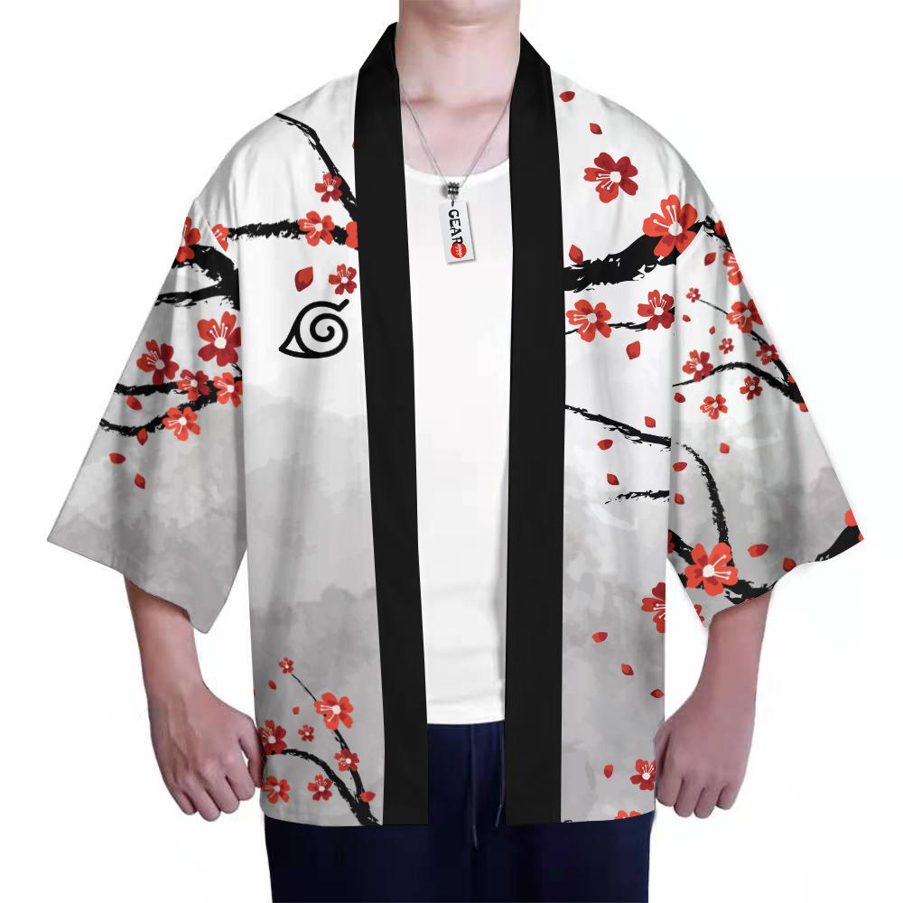 Naruto Kimono - Haruno Sakura Kimono Custom Cherry Blossom Clothes GOT1308