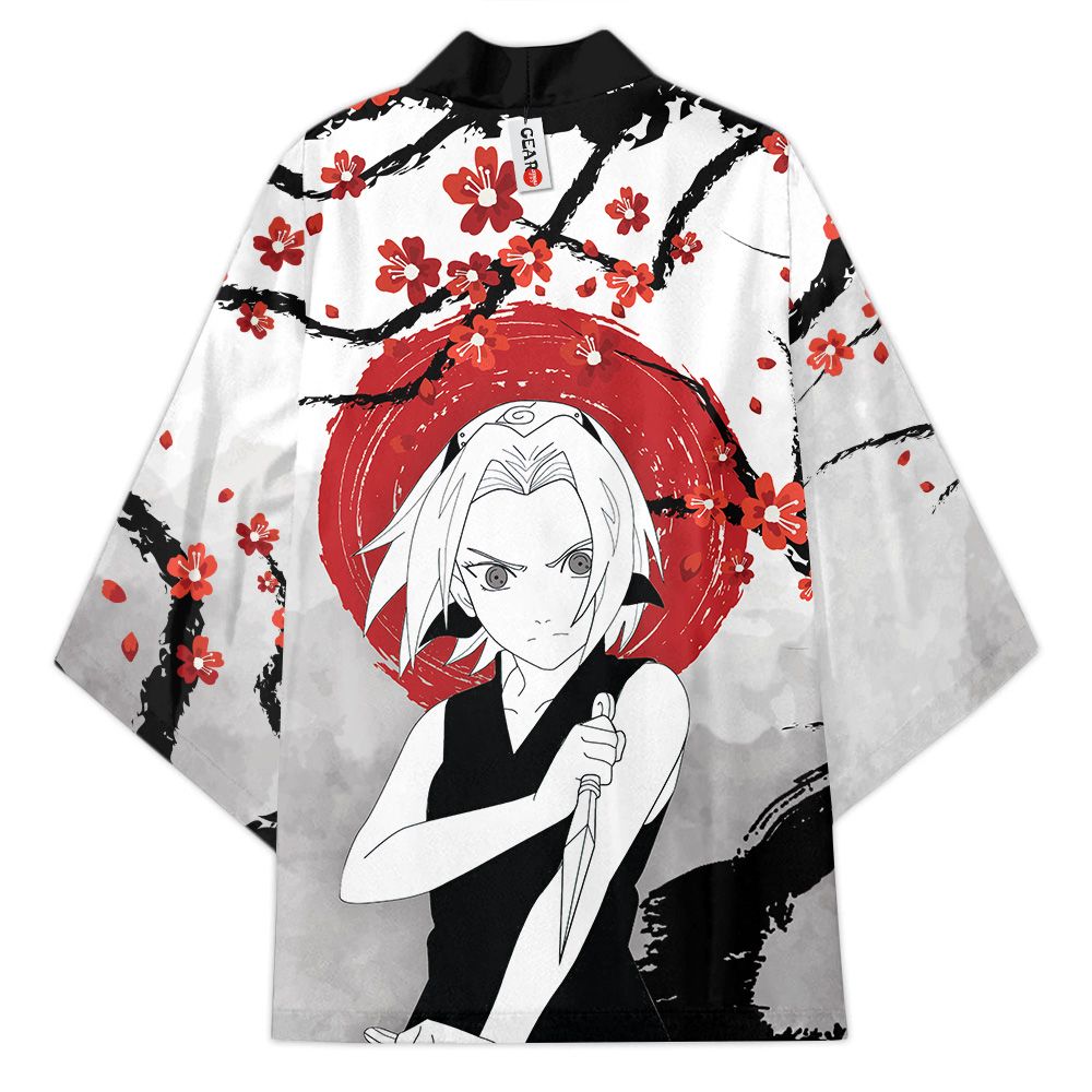 Naruto Kimono - Haruno Sakura Kimono Custom Cherry Blossom Clothes GOT1308