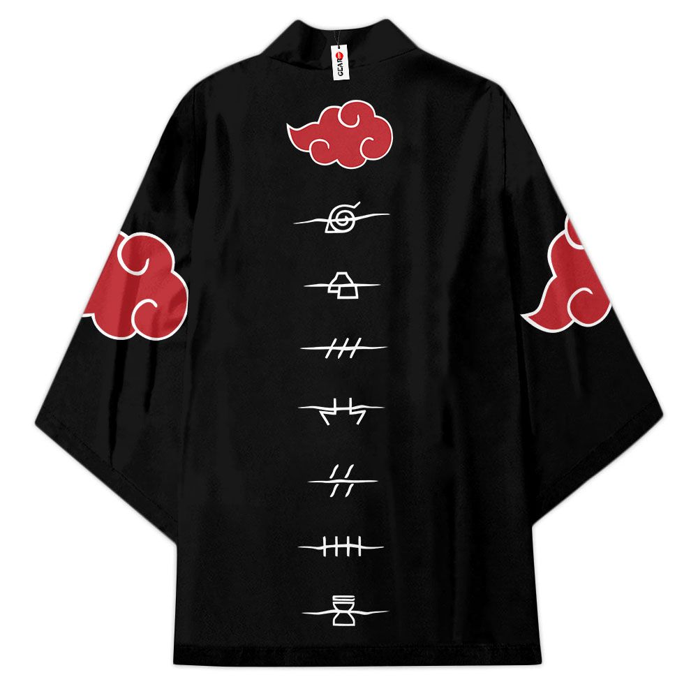 Naruto Kimono - Akatsuki Kimono Custom Hidden Villages Clothes GOT1308