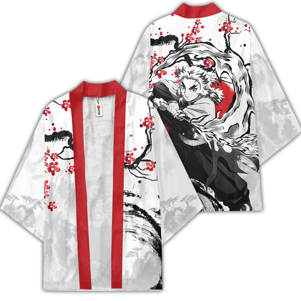 Kyojuro Rengoku Anime Kimono