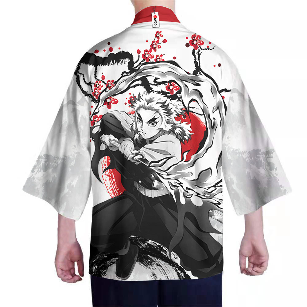 Kyojuro Rengoku Anime Kimono