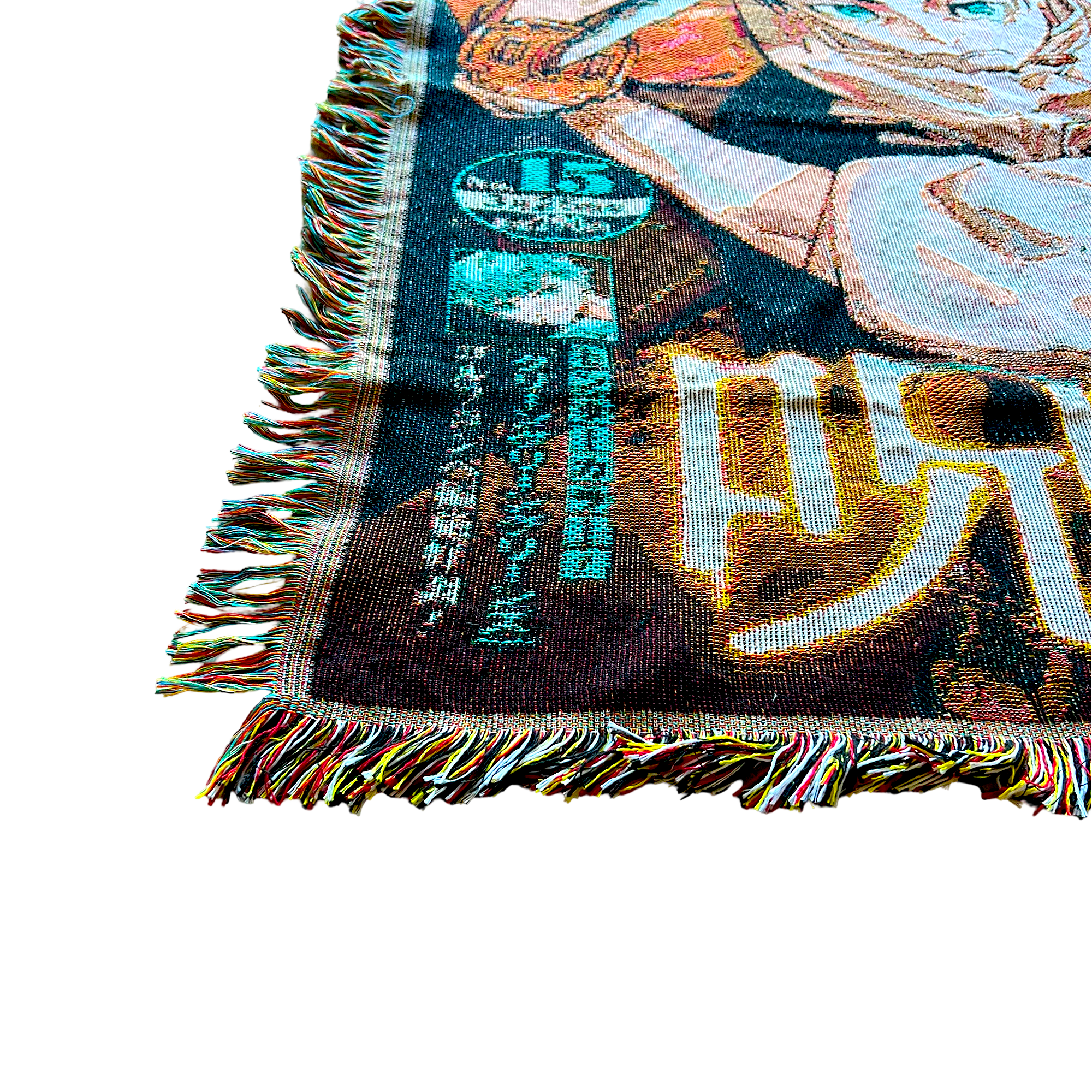 Vintage King of Curses Tapestry
