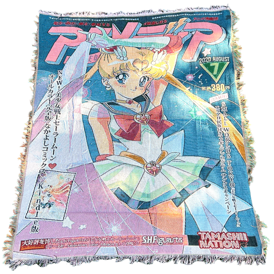 Vintage Moon Girl Tapestry