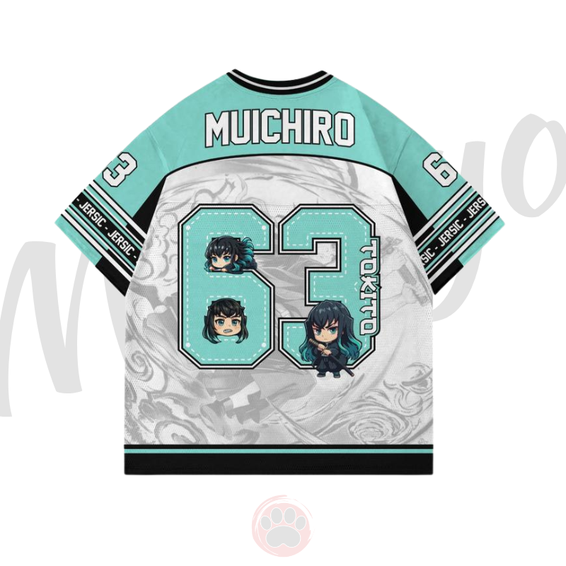 Jersey Demon Slayer Muichiro Kimetsu