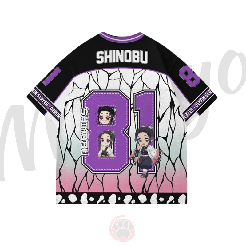 Jersey Demon Slayer Shinobu Kimetsu