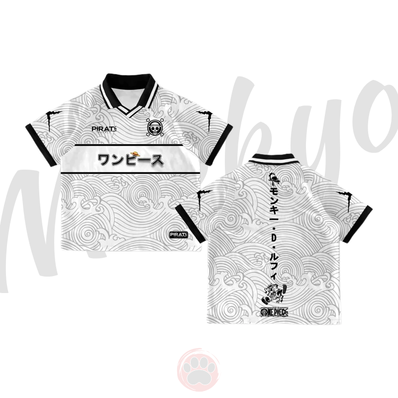 JERSEY OP VINTAGE MONKEY D LUFFY GEAR 5 JERSEY