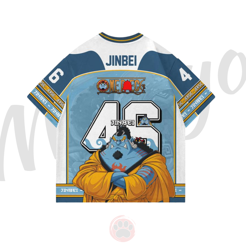 Jersey One Piece Jinbei Anime