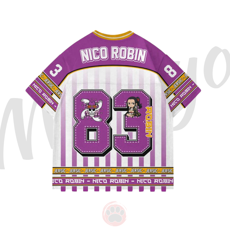 Jersey One Piece Nico Robin Anime