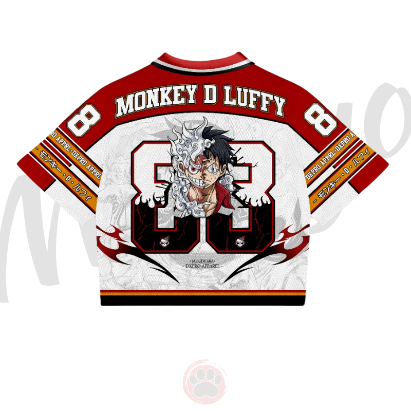 JERSEY BOXY OP-LUFFY RED 88 NUMBER
