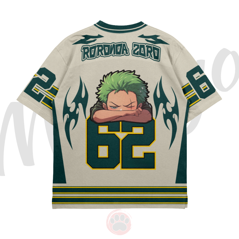 Jersey Vintage Anime Roronoa Zoro 62
