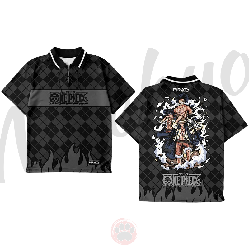 JERSEY VINTAGE ANIME ONE PIECE JERSET KERAH TALI