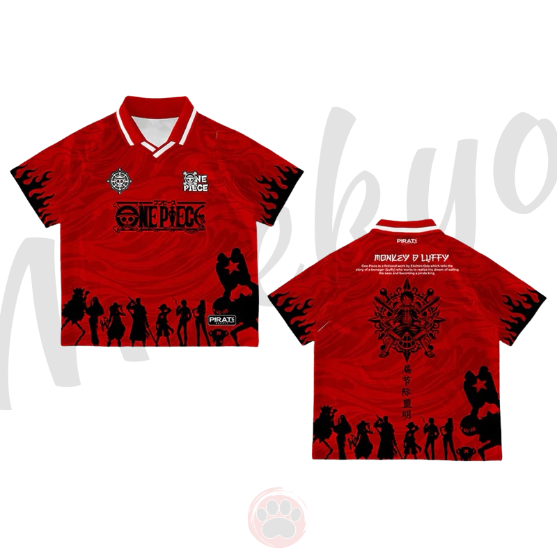 JERSEY ANIME ONE PIECE MONKEY D LUFFY JERSEY ANIME