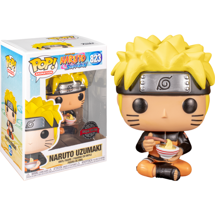 Funko Pop! Naruto: Shippuden - Naruto Eating Noodles #823