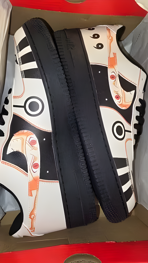 Custom Printed Uzumaki No.2 Sneakers