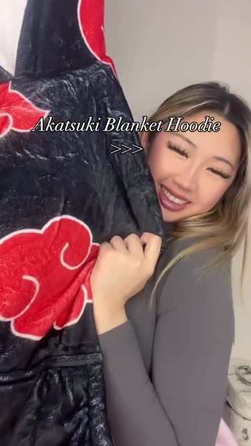 Akatsuki Blanket Hoodie - Naruto