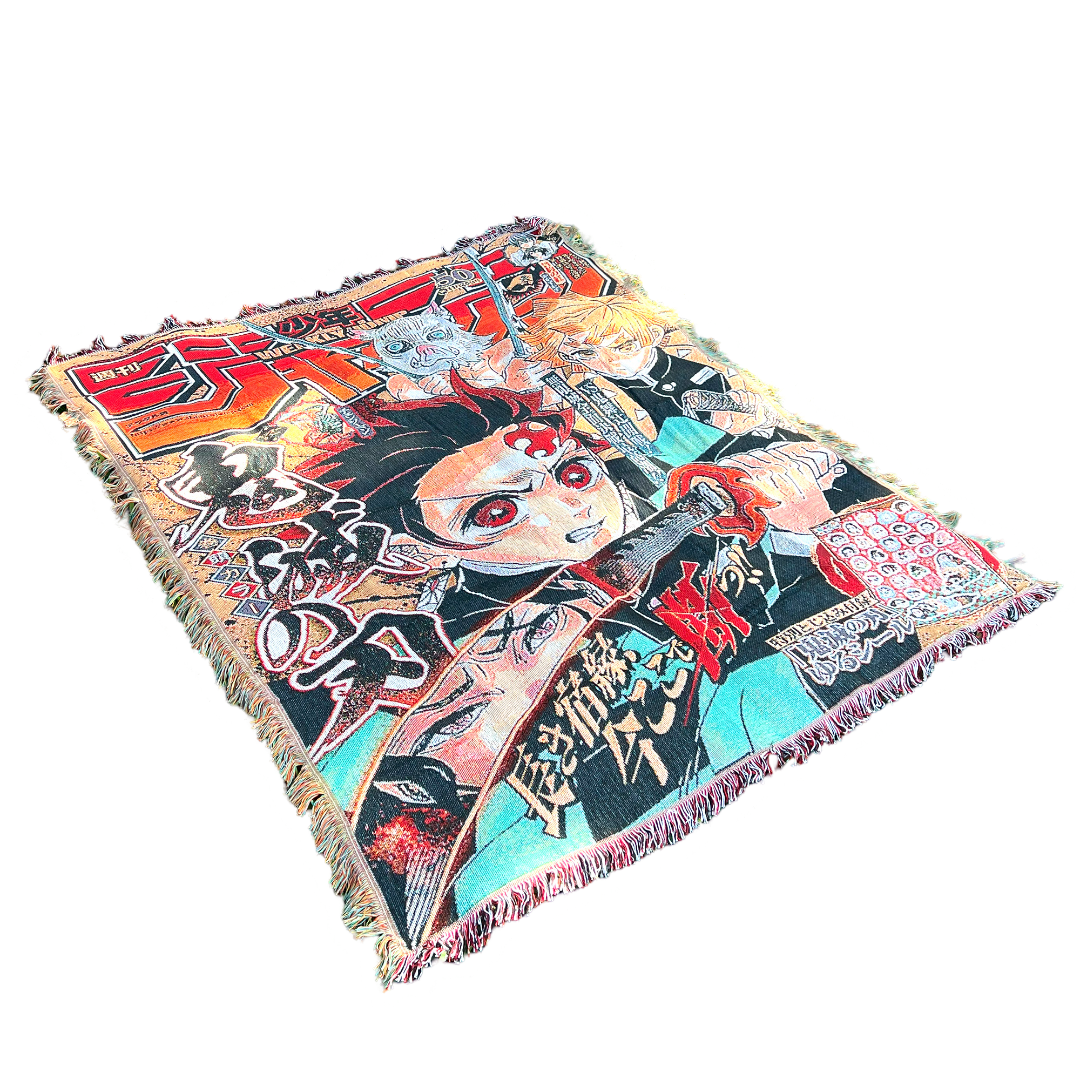 Vintage Demon Hunters Tapestry