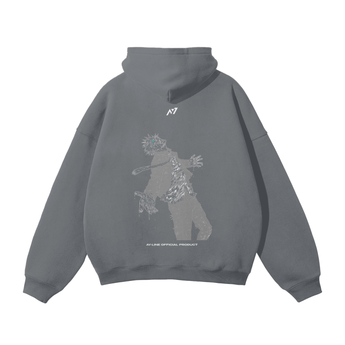 RCT Resurrection Streetwear Hoodie Black and Grey