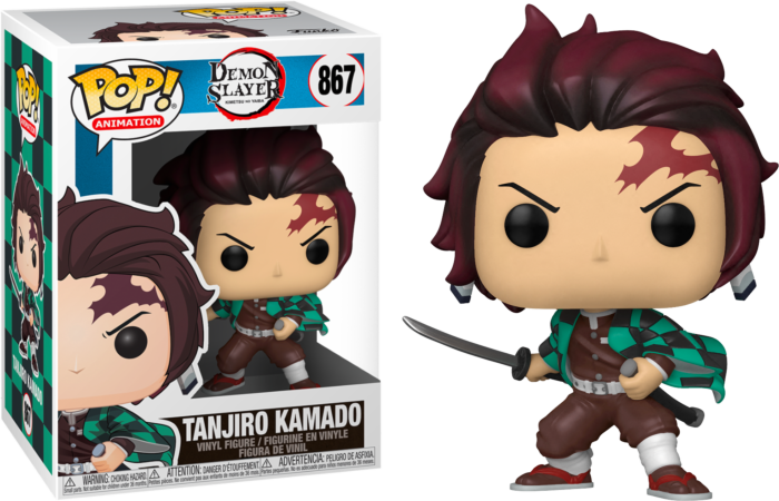 Funko Pop! Demon Slayer - Tanjiro Kamado #867