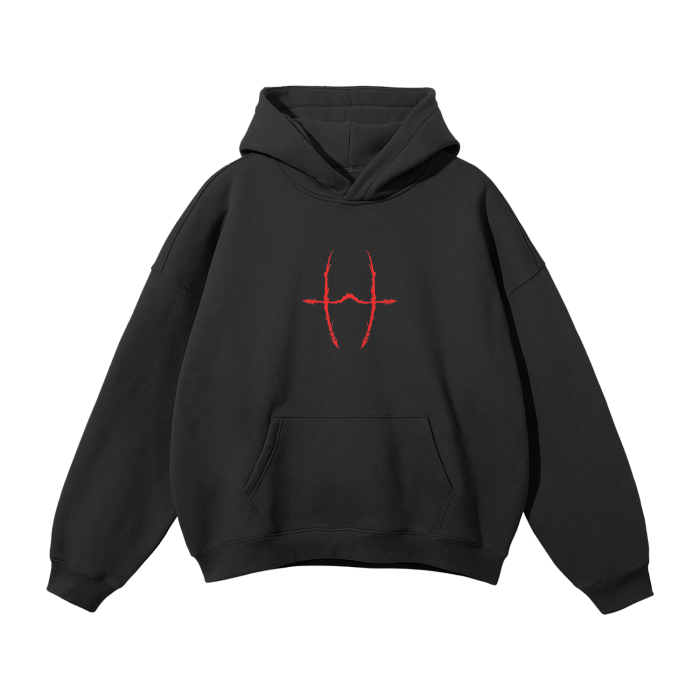 Crimson Flow 2.0 Streetwear Hoodie