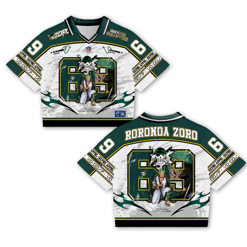 JERSEY BOXY OP-ZORO GREEN