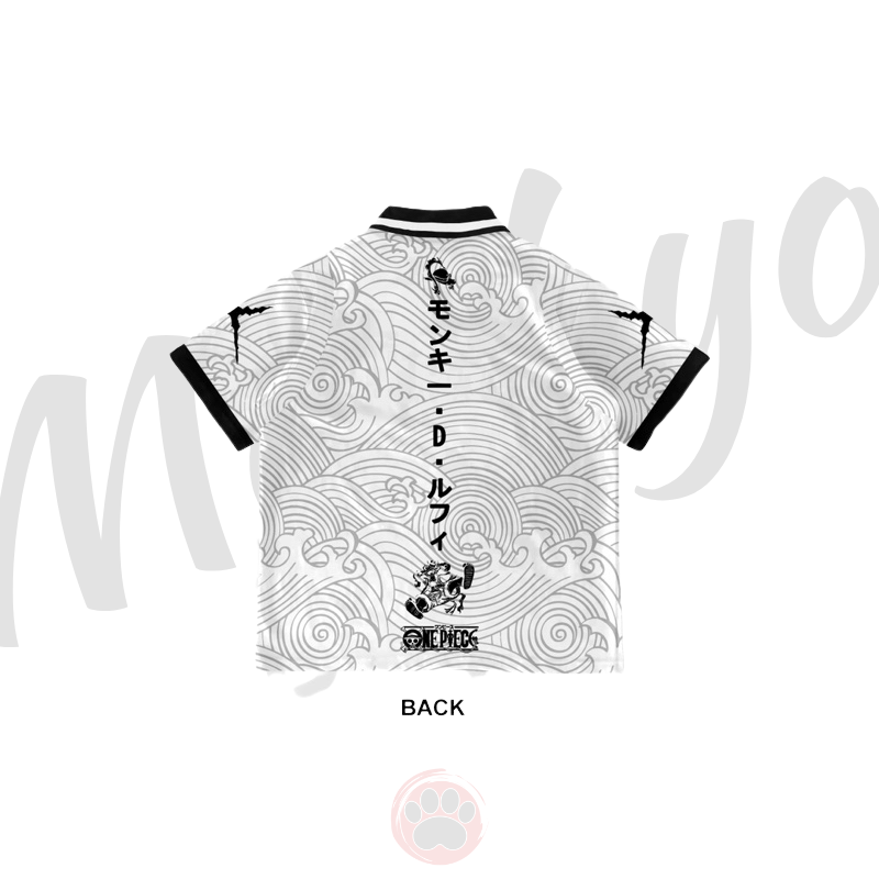 JERSEY OP VINTAGE MONKEY D LUFFY GEAR 5 JERSEY